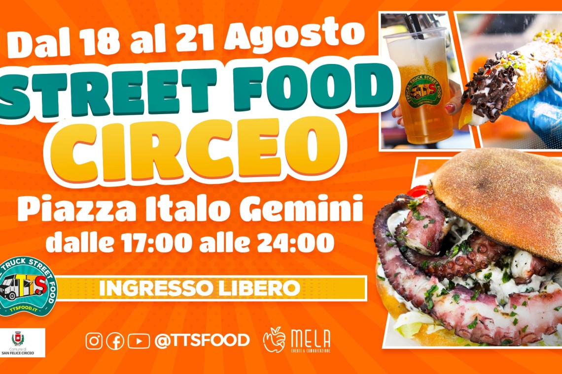CIRCEO TTS STREET FOOD 18-21 AGOSTO 2022